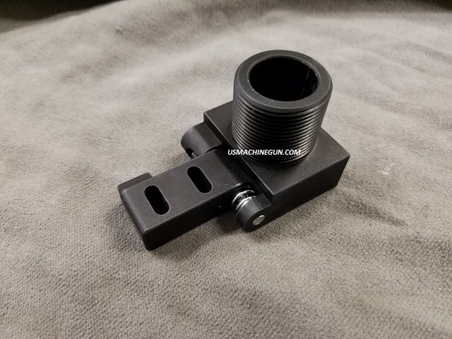 Male Buffer Tube to Flat Mount Heavy Duty Folding Adapter